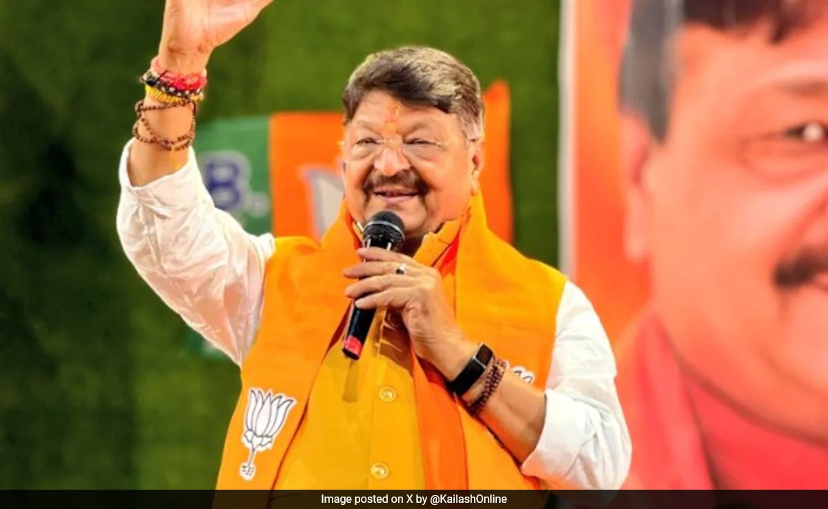 Read more about the article BJP Nominee In Indore To Win By A Margin Of 8 Lakh Votes: Kailash Vijayvargiya