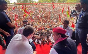 Read more about the article Samajwadi Party Leads INDIA’s Big Charge, Set For Record UP Haul