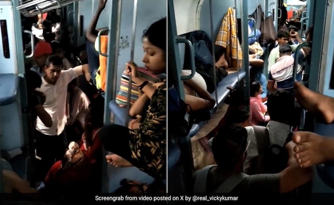 Read more about the article Train Passenger Complains About Overcrowded Sleeper Coach, Railways Reacts