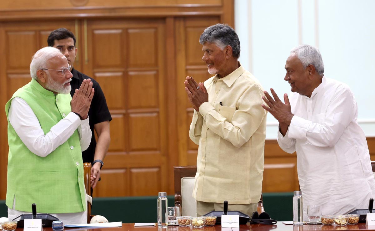 Lok Sabha Election Results Live Updates: PM Modi Gets Written Support From Chandrababu Naidu, Nitish Kumar, Oath On Saturday