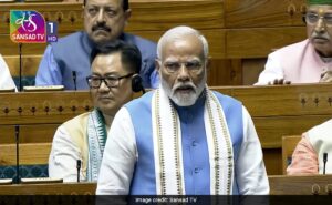 Read more about the article PM Hits Back Amid Protests In Lok Sabha