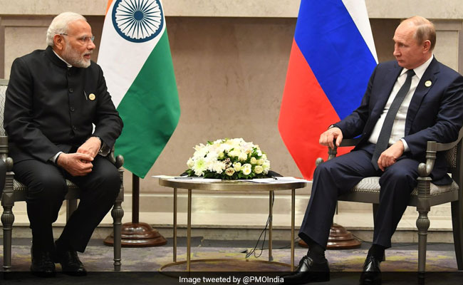 PM Modi Arrives In Moscow For 1st Bilateral After Re-Election; PM Modi In Russia; PM Modi-Putin; PM Modi Live