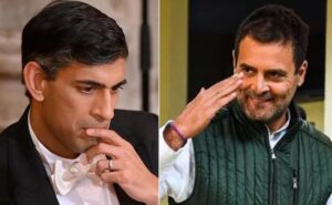 Read more about the article Rahul Gandhi Victories, Setbacks Note To Rishi Sunak After UK Poll Loss