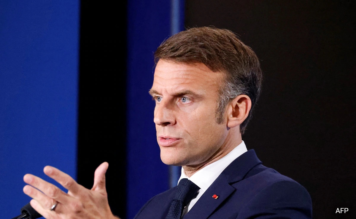 Macron Says France Will Continue To Support Ukraine 'As Long As Necessary'