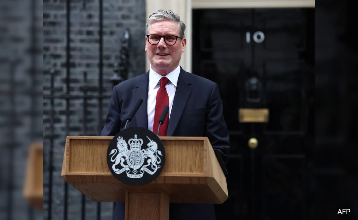 Read more about the article Keir Starmer In First Speech As UK PM