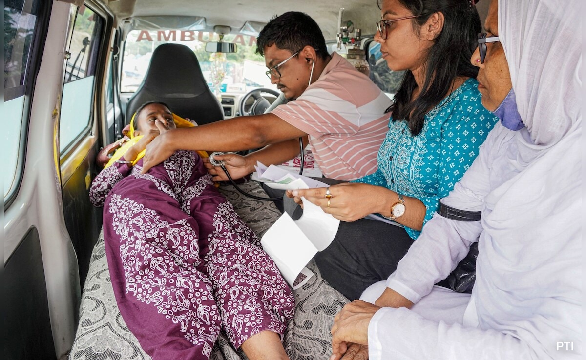 Woman Gives Birth On Medical Team's Boat Amid Raging Floods In Assam