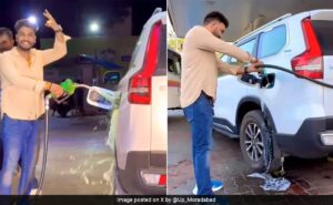 Read more about the article Rajasthan Man Arrested For Overfilling Car At Fuel Station