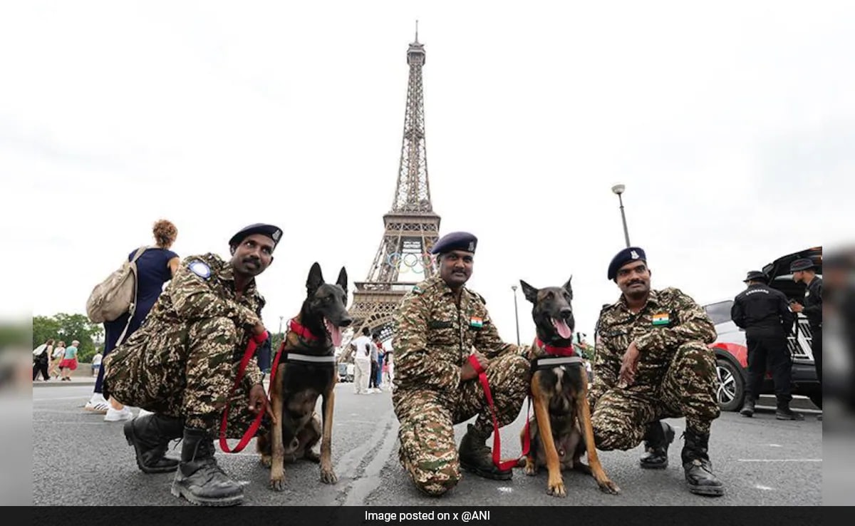 India's Elite Dog Squad K9 Units To Heighten Security At Paris Olympics