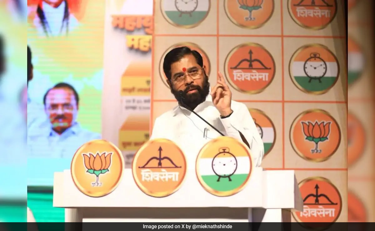 Read more about the article Eknath Shinde’s Assurance As Sena Leader’s Son Involved In BMW Hit-And-Run