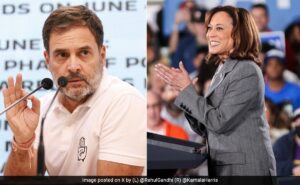 Read more about the article Rahul Gandhi, Kamala Harris Speak Over Phone: Report