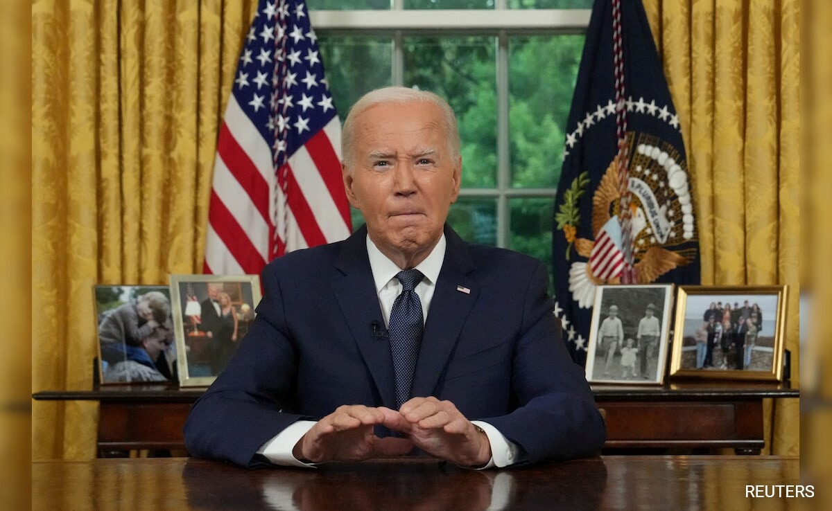 Read more about the article Shock, Relief As Americans Digest Biden’s Decision To End Re-Election Bid