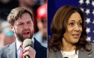 Read more about the article Kamala Harris Congratulates JD Vance For Being Trump’s Vice President Pick