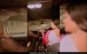 Read more about the article Video Of Woman Dancing While Driving Is Viral, UP Police Reacts