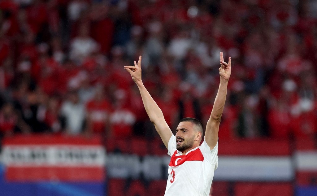 Turkey Defender Merih Derimal Banned For Two Euro 2024 Games For "Wolf Salute" Celebration