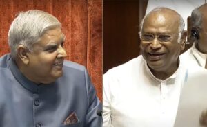 Read more about the article M Kharge, Veep Share Laughs Days After Heated Exchange