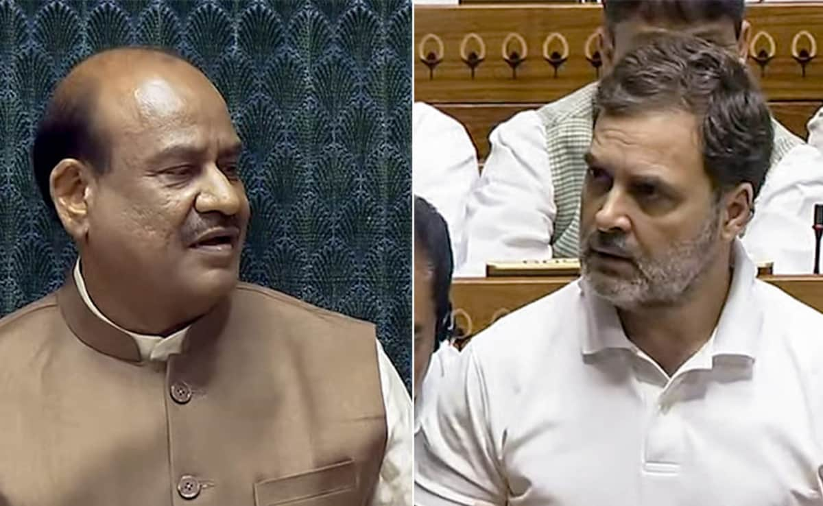 Rahul Gandhi's Big Remark On Speaker, His Reply