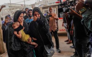 Read more about the article 180,000 Gazans Displaced In 4 Days As Israeli Aggression Continues