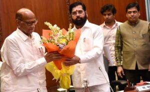 Read more about the article Sharad Pawar Meets Eknath Shinde, Discusses Irrigation, Milk Price Issues