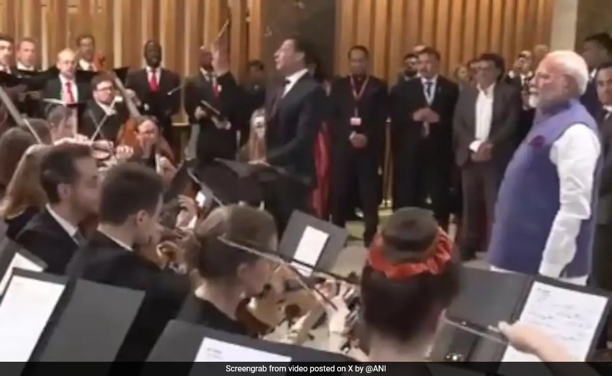 Watch: 'Vande Mataram' By Austrian Choir In Grand Welcome For PM Modi