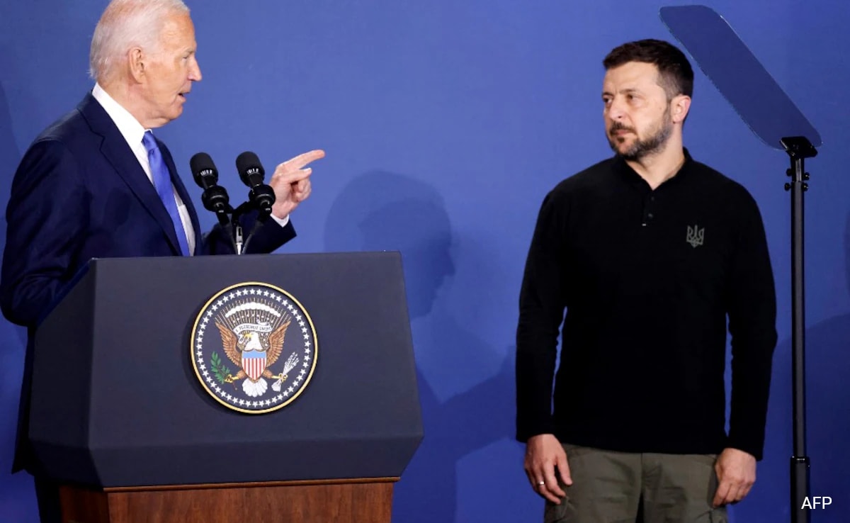 Read more about the article Joe Biden Mistakenly Refers To Ukraine’s Zelensky As Vladimir Putin, How He Reacted