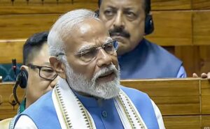 Read more about the article PM Modi Parliament Speech, Motion Of Thanks Debate, Opposition Chants Manipur, Speaker Om Birla Rebuke For Rahul Gandhi