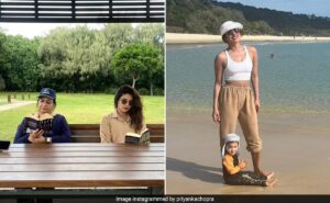 Read more about the article Priyanka Chopra’s “Pause” Involved A Beach Day Of Bonding With Daughter Malti Marie And Mother Madhu Chopra