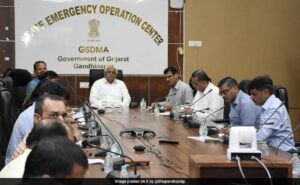 Read more about the article Gujarat Chief Minister Bhupendra Patel Reviews Flood Preparedness Amid Heavy Rain Forecast