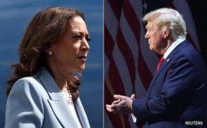 Read more about the article Kamala Harris’ Pride At Being Black Shines Amid Donald Trump’s Jibes