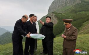 Read more about the article North Korea’s Kim Jong Un Attends Test-Firing Of Rocket Launcher