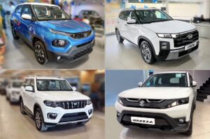 Read more about the article Tata Punch, Hyundai Creta, Maruti Brezza, SUV, sales, India, April July 2024