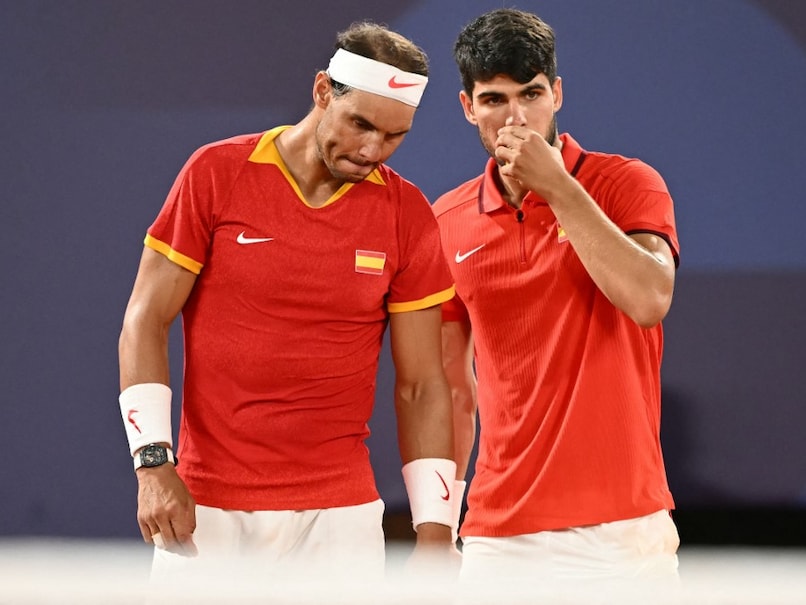 Read more about the article Rafael Nadal And Carlos Alcaraz Knocked Out Of Paris Olympic Doubles