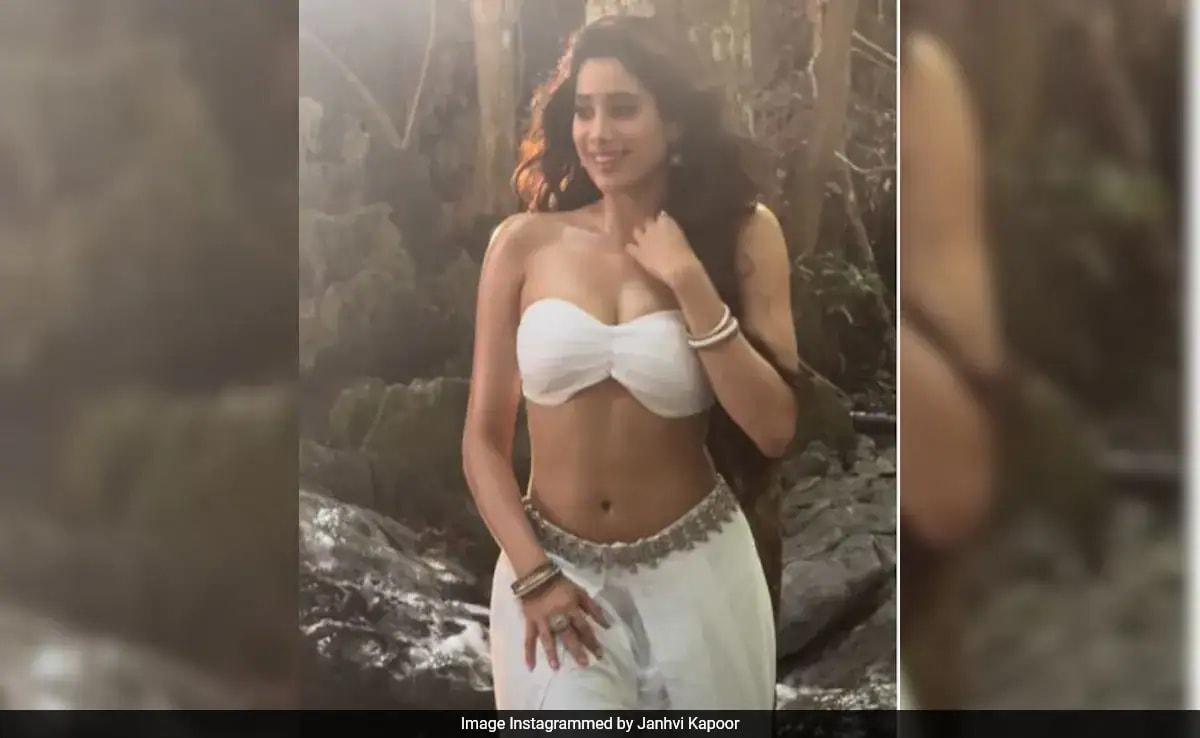 On Janhvi Kapoor's Devara BTS, Rumoured Boyfriend Shikhar Pahariya Wrote, "Wow, Who Is This Goddess?"