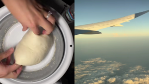 Read more about the article Baker Makes Bread Dough On Plane, Apologises After Backlash