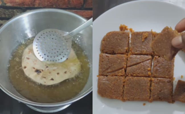 Watch: Viral Hack To Make Milk Cake From Leftover Rotis Is Dividing The Internet