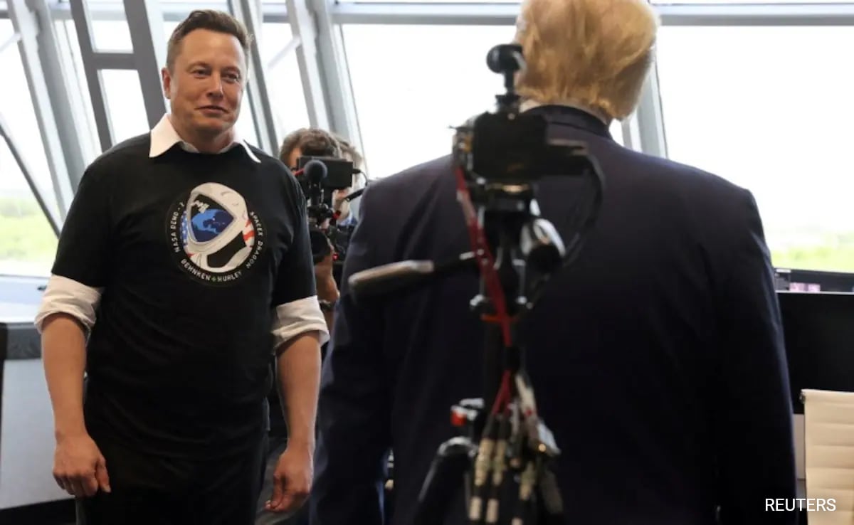 Live: Glitches Hit Start Of Elon Musk's Interview With Donald Trump