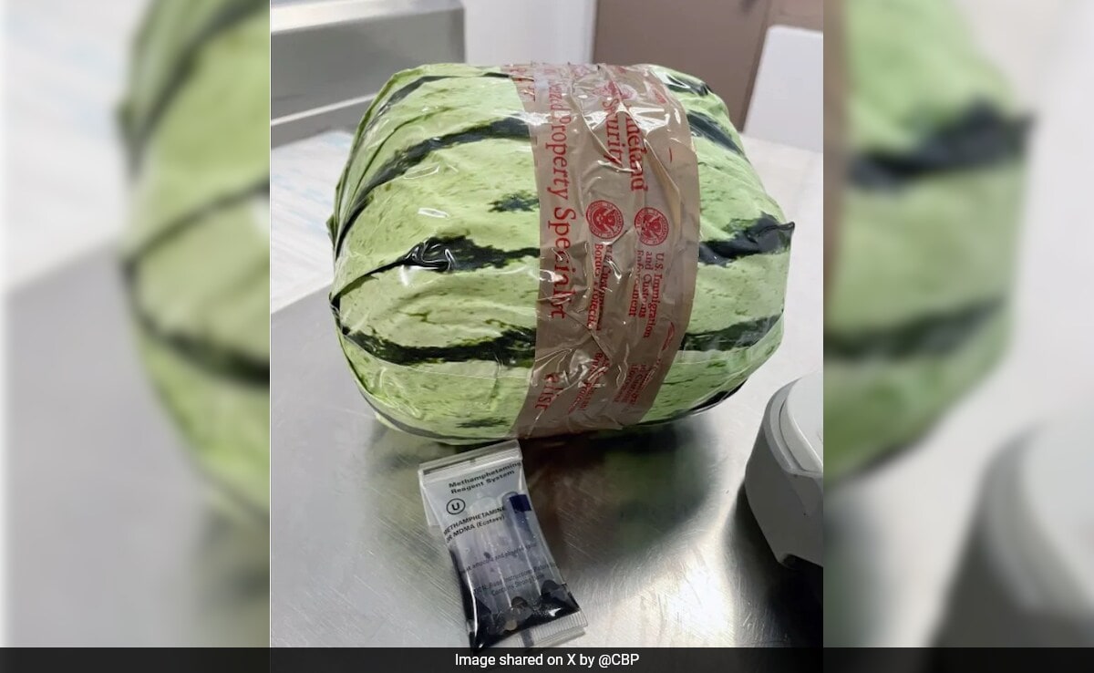 Read more about the article Meth Worth Over $5 Million Found In Fake Watermelons At US-Mexico Border