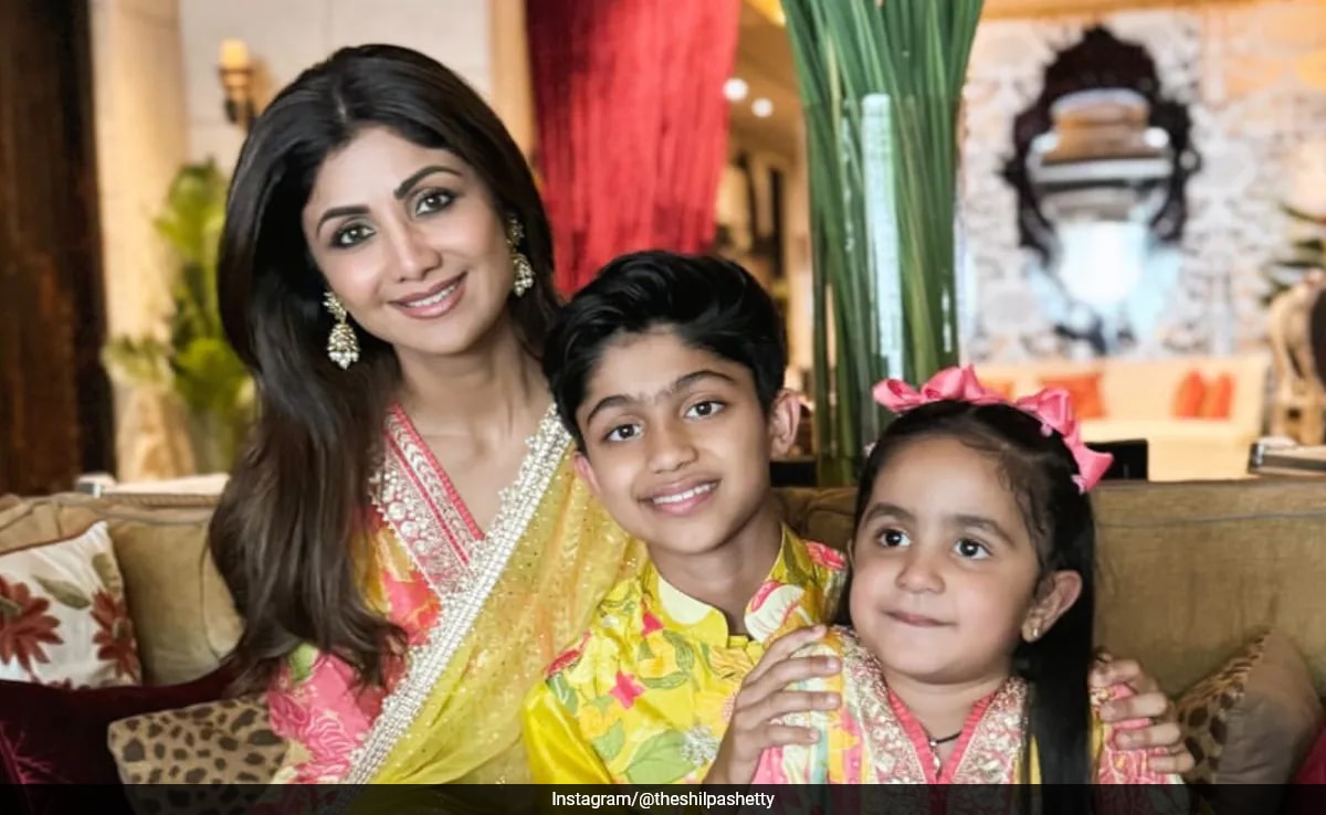 Read more about the article Inside Shilpa Shetty’s Fashionable Raksha Bandhan 2024 Celebration In Matching Floral Looks With Kids Viaan And Samisha