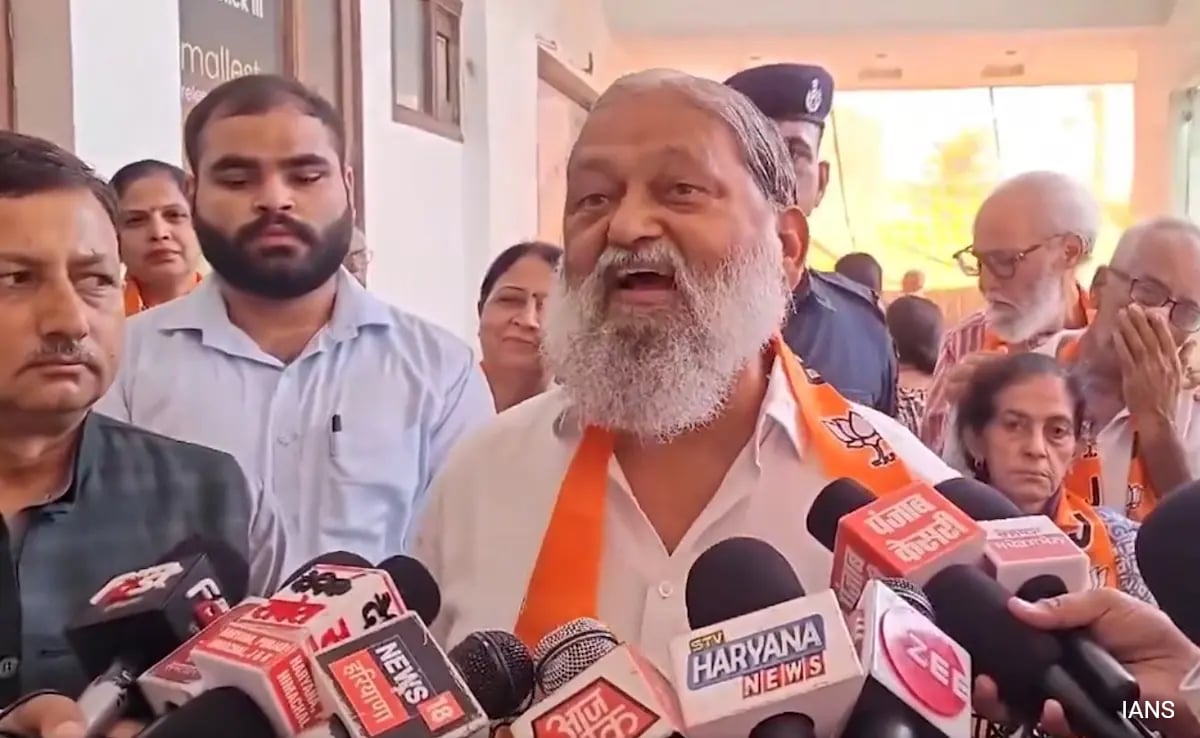 Read more about the article On Haryana Poll Postponement Request, BJP Leader Anil Vij’s Clarification