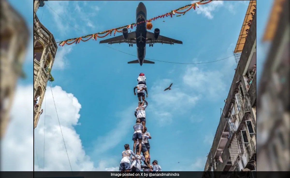 Read more about the article Anand Mahindra Shares “Mantras” For Success Inspired By Dahi Handi Festivities. See Post