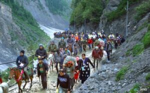 Read more about the article Amarnath Yatra Suspended For A Day In J&K