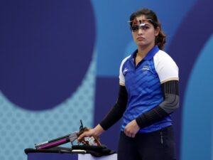 Read more about the article Manu Bhaker Misses 25m Pistol Medal By 1 Point At Paris Olympics 2024 – What Happened