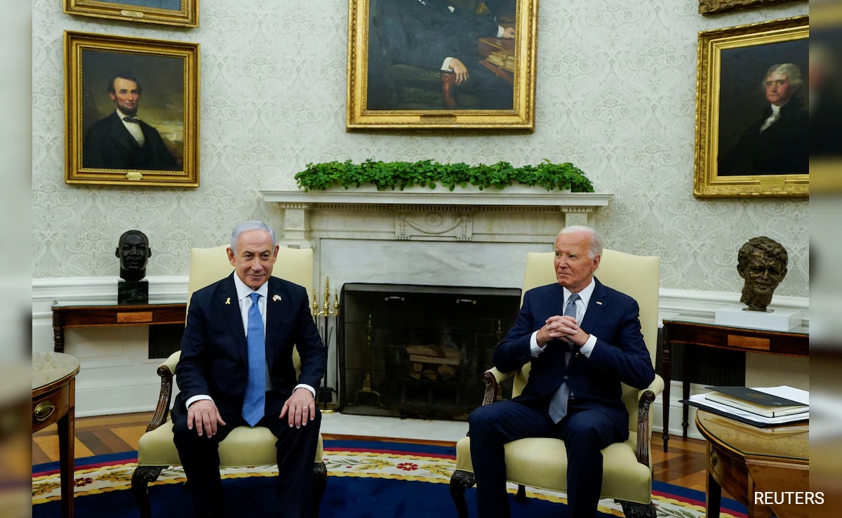 Biden Asked Netanyahu To Pull Israeli Troops From Egypt-Gaza Border: Report