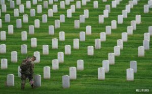 Read more about the article US Army Blasts Donald Trump’s Staff Over Push During Cemetery Visit