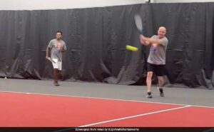 Read more about the article Vivek Ramaswamy Plays Tennis With Andre Agassi