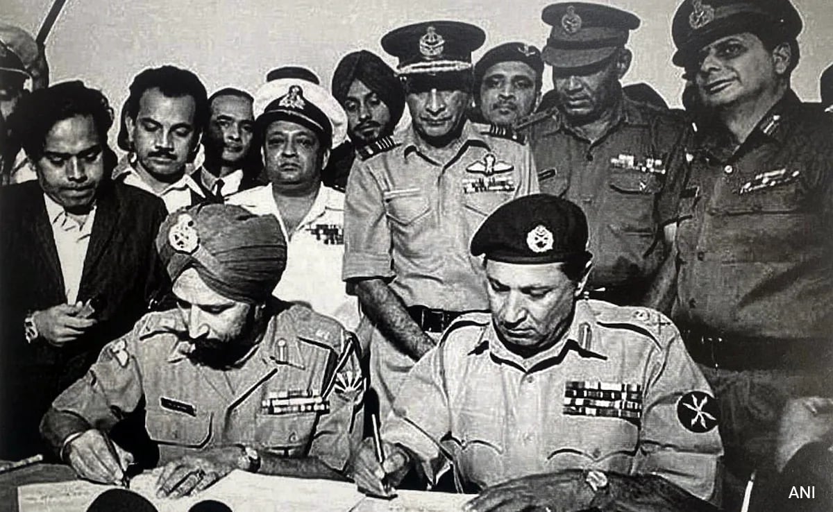 Ex Indian Army Chief Shares 'Great Lesson' From 1971 Indo-Pak War