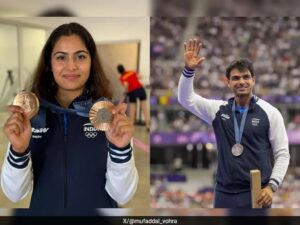 Read more about the article Manu Bhaker Marrying Neeraj Chopra? Shooter’s Father Breaks Silence On Rumours