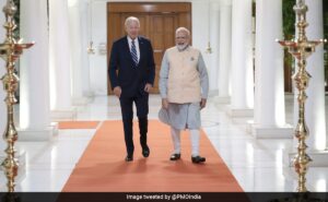 Read more about the article Biden Commends PM Modi For Message Of Peace, Humanitarian Support For Ukraine