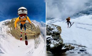 Read more about the article Man Skis Off 18,753-Foot Himalayan Mountain Cliff, Shatters Guinness World Record