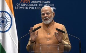 Read more about the article We Stress On Diplomacy, Dialogue To Resolve Conflicts: PM In Poland