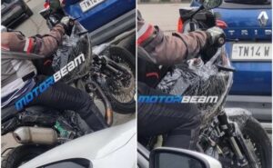 Read more about the article Royal Enfield Himalayan 650 Spotted Testing